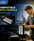 Mechanic inspecting Engine And Cabin Air Filter Set For Hyundai Sonata 2015 2019 2 4L Non Hybrid Replacement CF12151 CA11942