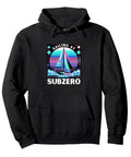 Black Cold As Ice Sailing Hoodie For Ice Sailors And Frozen Lake Racers Fresh Pullover Design With Classic 8.5 Oz Fleece