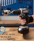 Essential 3-Piece Internal External Pipe Threading Tool Kit For Plumber Pros Cut And Thread PVC PPR PE Plastic Pipes Up To One Inch with drill attachment.