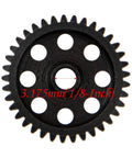 Close-up of a single gear from Five Pack Steel 48P Pinion Gear Sets For 3.175mm Shafts 33T 34T 35T 36T 37T Hardened One Eighth Inch