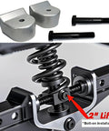 Ford F250 F350 Super Duty 2 Inch Billet Aluminum Suspension Leveling Kit 4WD Heavy Duty Bolt On Front Lift components