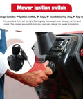 Ignition Starter Switch 3 Position With Key Fit For MTD Yard Machines And Yard Man Lawn Tractors 2013 2011 Replacement Part Easy Install