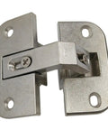 2 Pack Heavy Duty Stainless Steel Cabinet Hinges With Concealed Adjustable Design For Corner Cabinets Rust Resistant