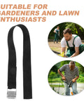 Garden Aerator Shoes With Adjustable Straps And Non Slip Spikes For Lawn Aeration And Yard Soil Health No Brainer To Walk Outdoor Gardening Sandals strap and gardener.