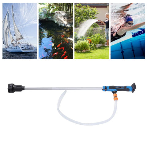 Killer Cordless Stick Water Transfer Pump Slinging 36Lpm With Ipx8 Waterproof Seal And Compatible Bl Series Batteries with hose.