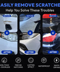 New Upgraded Car Scratch Remover Kit For Vehicles Blemishes And Swirl Marks Before and After Results