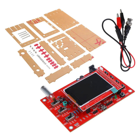 Pro Grade Digital Oscilloscope Kit With 1Msps Real Time Sampling, 12 Bit Resolution, ARM Cortex M3 Core, 2.4 Inch TFT Display components