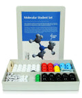 Organic Chemistry Model Kit For Students 125 Piece Hands On Learning Set with Color Coded Atoms and Models in Tray