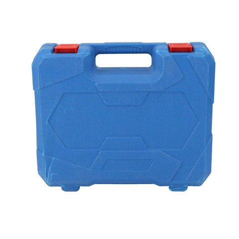 Premium 9-piece Concrete Hole Saw Drill Bit Kit With SDS Plus Arbors And Steel Mandrels For Tough Brick Stone Cement Jobs Featuring Carbide Teeth And Sizes From 30mm To 100mm For Serious Pros blue plastic carry case