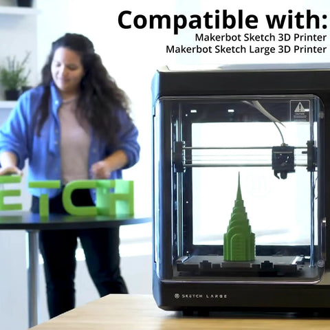 Heavy Duty Black PLA Filament For Desktop 3D Printers Rock Solid High Impact Prototype Material Two Point Two Pound Spool Built Tough With Kickass Tensile Strength For Quick Fixes And Gnarly Prototypes