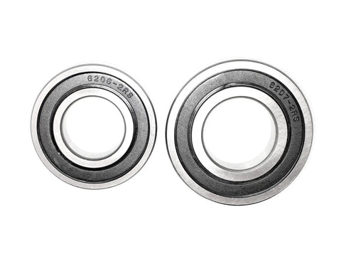 Heavy Duty Front Loading Washer Bearing And Lip Seal Repair Kit Delivers A Rock Solid Spin Every Time Zero Hassle Replacement Fits Snug And Saves Serious Cash Replaces 12002022 11145 showing two durable 6206-2RS and 6207-2RS bearings.