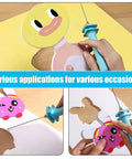 Person using 30W Foam Cutter Pen Kit With 15cm Hot Wire Power Adapter Electric Cutting Tool For Styrofoam Foam Carving And Model Making Art Projects 300C Max Temperature 12V 2.5A Supply Up To 30 Minutes Continuous Cutting to cut foam figures.