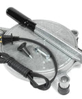 Get This Electric Tortilla Press Maker For Quick Chapati And Roti Prep At Home, showing the 8 inch aluminum plate and insulated handle.