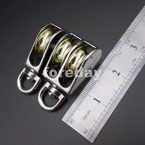 Tough Badass Window Roller And Pulley With 86Mm Double Inner Diameter showing solid zinc alloy construction for sliding doors.