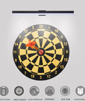Must-Have Rechargeable 22 Inch Picture Light With Remote illuminating dartboard, cordless 60 LED bar, full metal build, 3 lighting modes