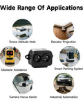 High Precision Lidar Sensor 0.2m To 8m Range for diverse applications like drone altitude, smart parking, and camera focus assist.