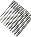 Master Grade Magnetic Torx Bit Collection Featuring T6 Through T40 Security Tips Constructed From Badass Alloy Steel for appliance repair tools.