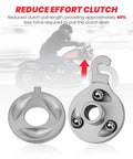 Power Clutch Ramp Kit For Harley Sportster XL 883 1200 Models With Mechanical Clutch Easy Pull And Reduced Effort Buell Compatible