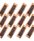 Kraft Paper Wine Bags With Window And Handles 24 Pack Elegant Brown Tote Bags For Birthdays And Weddings Reusable Gift Packaging