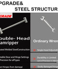 Comparison of Door Hinge Adjustment Tool For Sagging Doors With 14 To 19mm Gap and ordinary wrench, highlighting features