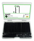 100-Piece M3 X 45mm Hex Socket Head Cap Screws Bolts In Carbon Steel With Black Oxide Finish, Allen Drive, open box view