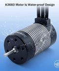 Beefy 4-Pole 1400KV Brushless Motor With 3.175mm Shaft Waterproof Sensorless High Speed Upgrade for RC Cars showing waterproof feature