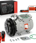 Heavy Duty Air Conditioning Compressor With Clutch Compatible With Toyota Tacoma 1995 To 2004 3.4L Engine 10Pa15L Build and parts.