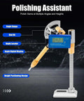 Precision Angle Digital Display Gemstone Grinding Machine For Faceting With Live Readout And 96 Gear Index Wh, digital angle gauge with display.
