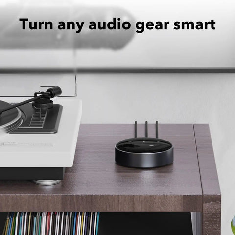AirPlay 2 Wireless Audio Streamer for Multiroom Stereo and TV Audio Preamplifier Turns Your Home Stereo Into a Smart Speaker