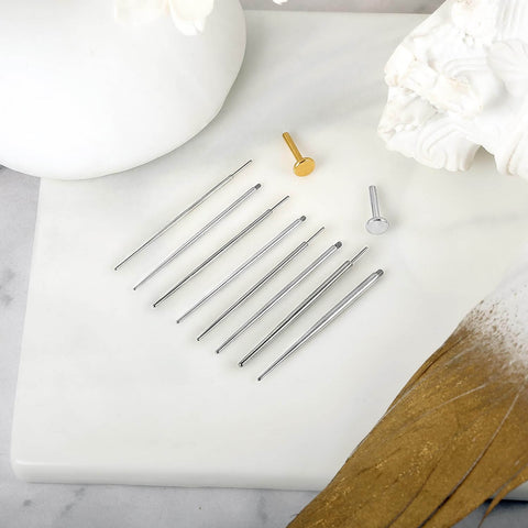4 Piece Surgical Steel Piercing Insertion Kit With 16G 18G 20G Tapers Threadless Internal Thread And External Thread Options