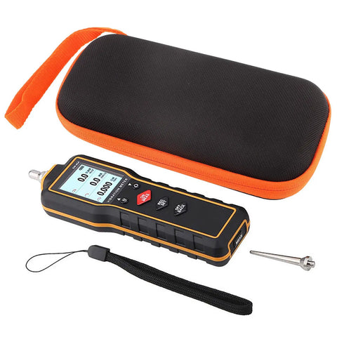 Handheld Vibration Meter Digital Vibe Meter Tester For Machinery Diagnostics And Fault Diagnosis Portable Sensor Analyzer For Maintenance Pro Grade Quality Control And Condition Monitoring, with case