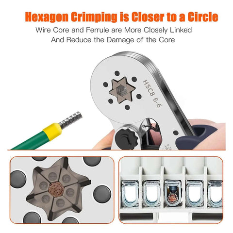 Get A Sweet Deal On This Heavy Duty Ratchet Crimping Tool Kit For Pros And DIYers With 1200 Insulated Wire Terminals Plus HSC8 Connectors For wire crimping
