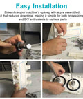 Tune Up Kit For Soft Serve Machines 336 338 339 754 774 791 794, FT X49463 4 1 Parts Compatible For Easy Maintenance And Peak Performance And Smooth Scoops For Home Use And Commercial Kitchens With Quick Install And Durable Build. preassembled soft serve machine tune up kit being installed
