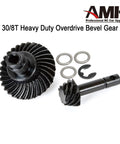 Beefy Heavy Duty Overdrive Bevel Gear Set 30/8T For 1/10 Scale RC Crawlers AR44 AR45 Capra Portal Axles Stainless Steel Build