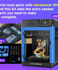 Enclosure Accessories Kit For Adventurer 5M DIY Enclosure Set With Plates And Screws for 3D printer installation steps and components
