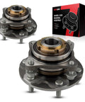 Two Pc Front Wheel Hub Bearings Assembly For Toyota Tacoma 2005 to 2015, 2016 to 2023 RWD, 2003 to 2023 4Runner RWD, 2007 to 2014 FJ Cruiser RWD