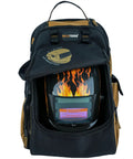 Heavy Duty Welding Backpack With Removable Helmet Bag And Mega Capacity Built Tough With Military Grade Fabric Cushioned