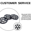 Traxxas Compatible 54T Hardened Steel Spur Gear 0.8 Pitch Main Gear For 1/10 RC Trucks 3 Pc Set Customer Service