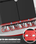 Loyal Tiger 2000 Lbs Furniture Dolly Set heavy duty movers kit showing four-in-one combined use wheels under appliances.