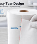 Killer Hella Low Lint Cleanroom Wipe Rolls For PCB Boards And Precision Equipment showing easy tear design for quick dispensing.