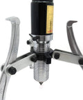 Heavy Duty 5 Ton 3 Jaw Hydraulic Gear Puller with 360 Degree Flexibility for Wheel Hubs close-up view