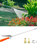 Beefy All Metal Replacement Sprayer Wand Kit 29 Inch With Adjustable Nozzle Brass Barbs For Three Eighths Inch And One Quarter Inch Hoses