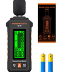 Pro Grade Sound Level Meter With 30 To 130 dB Range, A And C Weighting, Fast And Slow Response Modes, Ultra Accurate For Environmental Noise Monitoring, Workplace Safety, And Sound Checks, handheld with batteries
