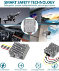 Beefy 12V To 24V DC Boost Converter Module, 15A 360W Waterproof IP67 Power Supply components and applications collage