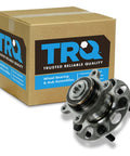 Rear Wheel Bearing And Hub Assembly For 2006 Through 2011 Honda Civic DX LX EX SI EXL LXS 2009 2010 2011 Replacement Part With Durable Bearings For A Quiet Smooth Ride Easy Installation And Reliable Daily Driver Performance box set