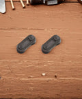Two Heavy Duty Steel Chain Link Connectors on wooden surface; quick swap couplers for single speed and folding bikes.