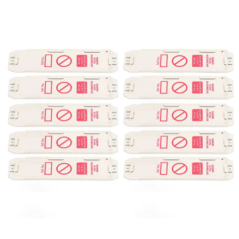 Heavy Duty Plastic Scaffold Tag Holder 10 Pack Rock Solid Safety Inspection Clip Kickass Construction Site Asset Identifier Built Like A Tank For Rough Job Sites