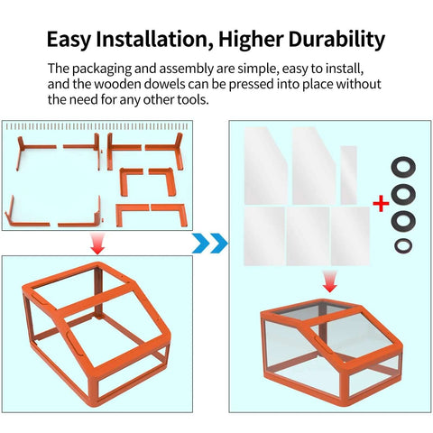 Parts and assembly guide for the Upgraded Top Cover For Snapmaker U1 Printer With DIY Color Options And Pro Grade Style Optimized Enclosure