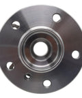 Front view of OE grade precision machined and balanced Wheel Bearing And Hub Assembly For Front Or Rear Fitment Varies By Vehicle Make And Model