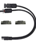 10 AWG Solar Panel Connector Extension Cable Compatible With MC4 To SAE Adapter PV Wire For RV Caravan Battery Charger Kit